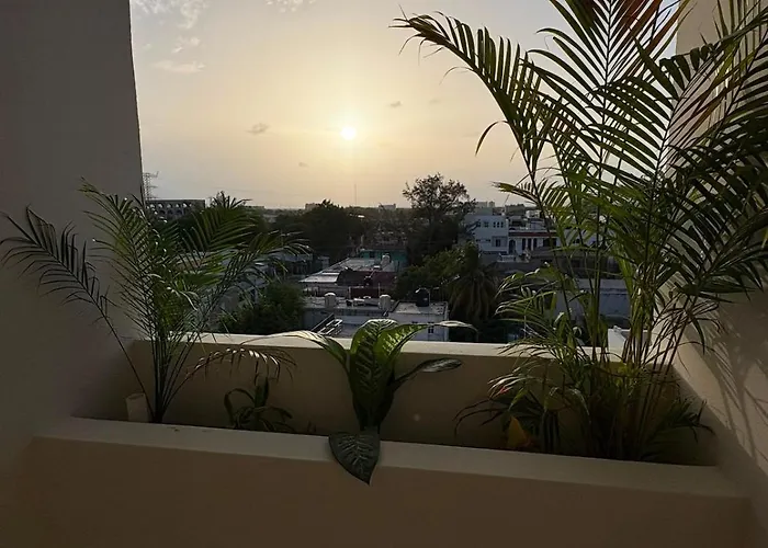 Apartment New Cozy 1bdr Sunset View On 4th Floor Playa del Carmen